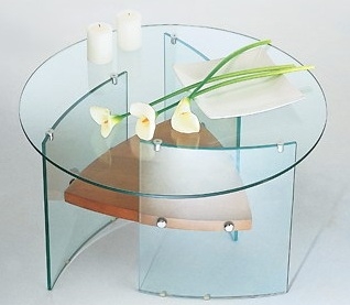 Стеклянная мебель