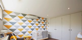 Выбираем геометрические обои в детскую