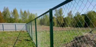 Особенности монтажа забора из сетки
