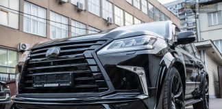 Lexus LX570 Рестайлинг 2016 + Wald «Black Bison»