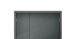 Выбор глухой противопожарной двери: однопольная или полуторная?